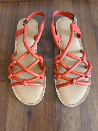 Celokožené sandalky zn.tommy hilfiger č.40, tommy hilfiger,40