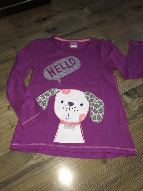 Tričko so psíkom 5-6 rokov, f&f,116