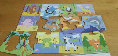 Puzzle pre najmensich zvieratka, 