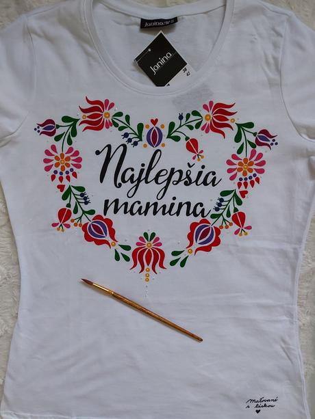 Maľované tričko, l / m / s / xl / xxl