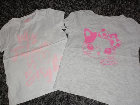 Tričká 134/140, h&m,134