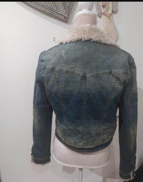 Štýlová zateplená riflovka, m