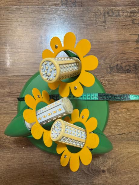 Svietidlo - lampa kvety, 