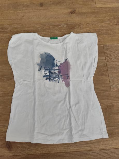 Letné tričko, benetton,158