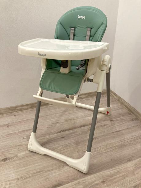 Detska stolička zopa ivolia silver green, zopa
