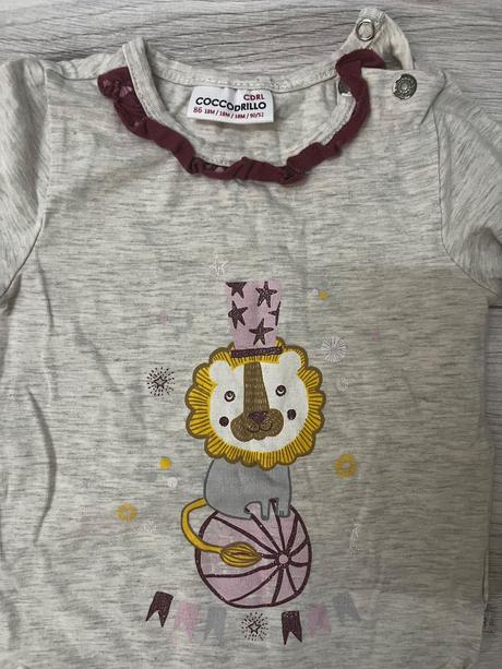 Balík neobyčajným body s dlhým rukavom, coccodrillo,86