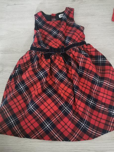 Vianočné šaty 5-6rokov, 116