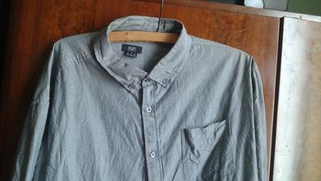 Pánska sivá košeľa 4xl/49-50, f&f,49