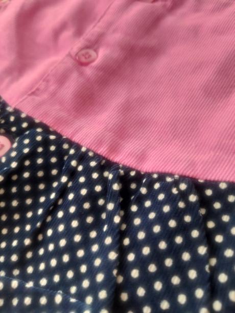 Kordové šatičky - h&m, veľ. 86/92, h&m,86