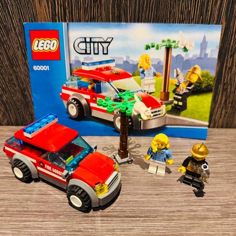 Lego city 60001 hasičské auto, 