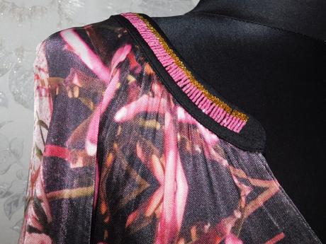 Luxusne upletove šaty/tunika, 40