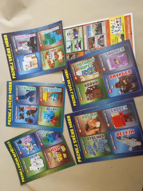 6x casopis minecraft, 