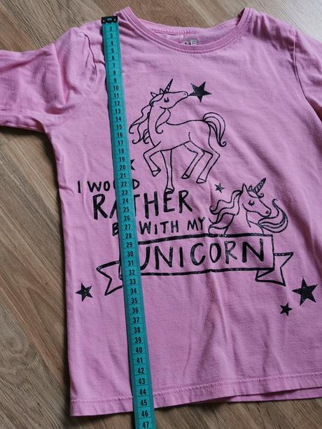 Dievčenské tričko jednorožec 128, f&f,128