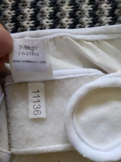 Bambino mio vrchné nohavičky + vkladačka handričky, bambino mio,7 kg - 18 kg