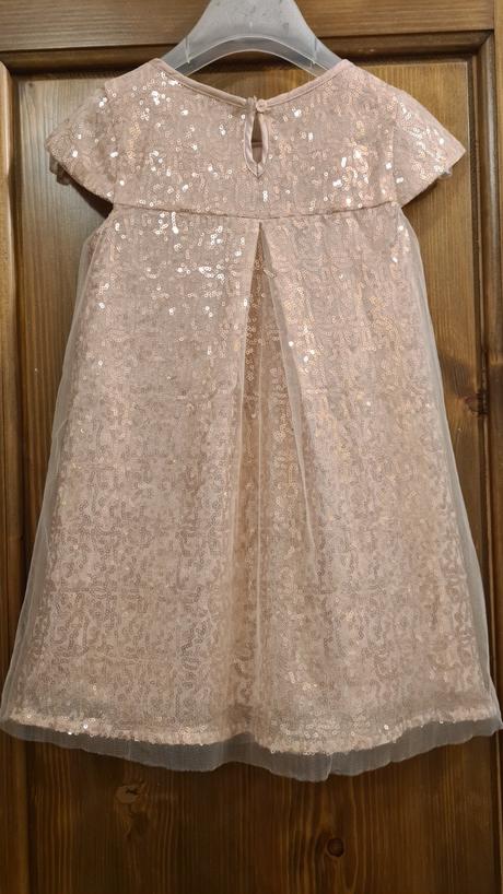 Flitrované dievčenské spoločenské šaty veľkosť 98, reserved,98