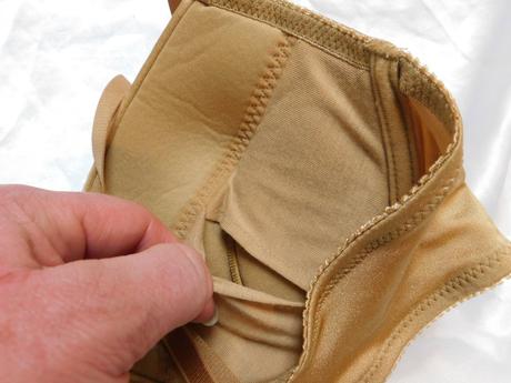 Kvalitná zlata podprsenka, 85b