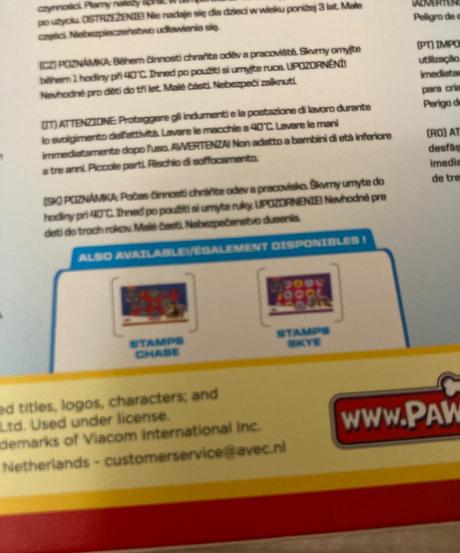 Vytláčatká paw patrol/labkova patrola, 