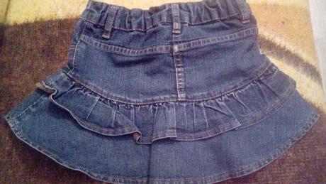 Sukna s volanmi, palomino,104