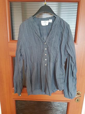 Šedá košeľa h&m veľ. 38, h&m,38
