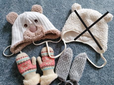 Čiapka rukavice, h&m,74