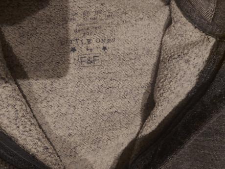 Melírovaná stredne hruba mikinka- super stav, f&f,86