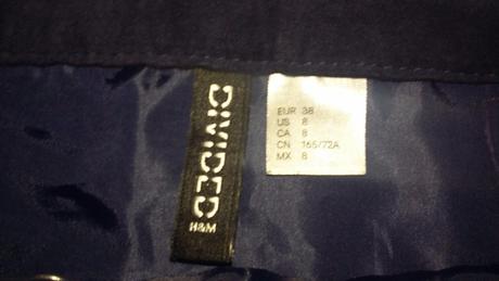 Semišová sukňa, h&m,38