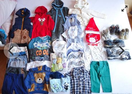 Veľký balík chlap.oblecenia 74-104, 86–98