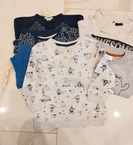 Chlapcenske mikiny 9ks, 98