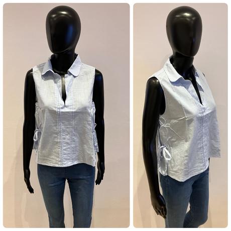 Dámska modrá košeľa, m