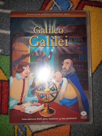 Detské dvd, príbeh galilea gelileiho, 