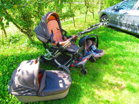 3kombi hartan a römer + nánožník pre súrodenca, hartan,hartan topline s