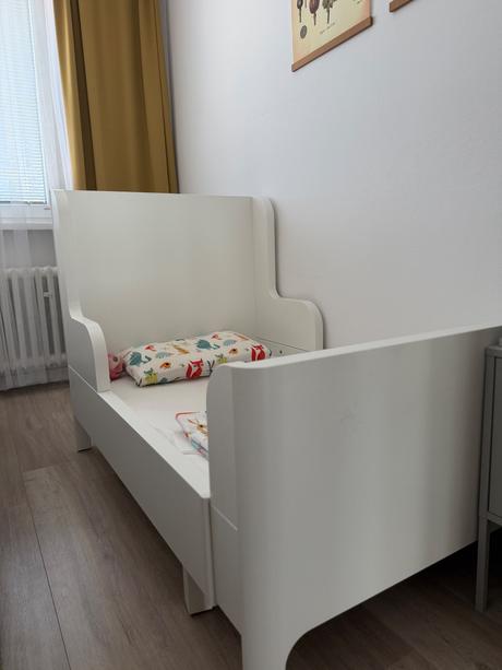Rastúca posteľ ikea, zadarmo matrac, 2x plachta, šírka (cm): 80,dĺžka (cm): 140