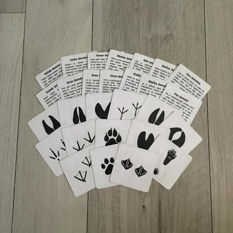 Domáce zvieratá stopy, 