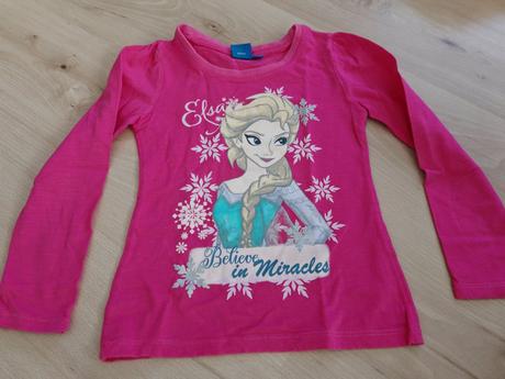 Tričko elsa 116, ale sadne už od 92 až do 116, 116