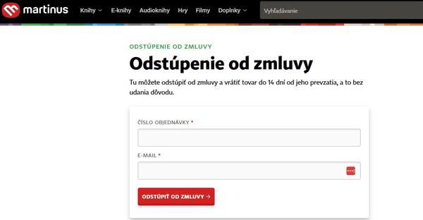 Nové tlačidlo v eshope na vrátenie tovaru. Vaše skúsenosti?
