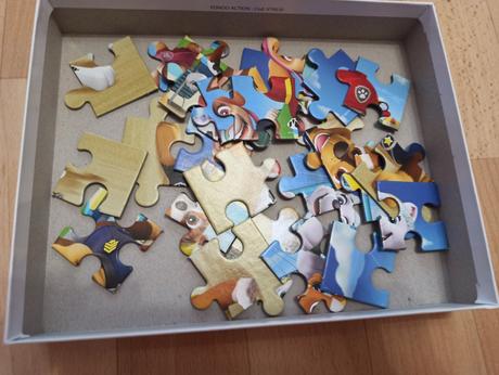 Puzzle spiderman, paw patrol,