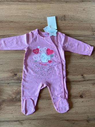 Ružové dupačky sweet, tuc tuc,56 / 62 / 68 / 74