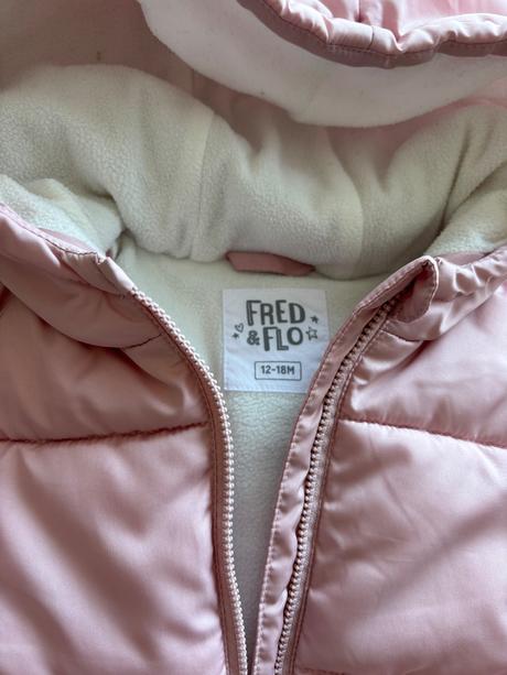 Ružová zimná bunda, 80
