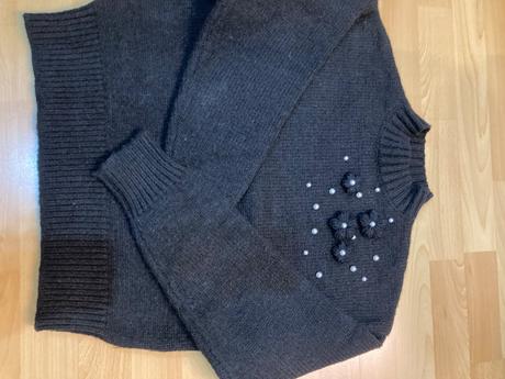 Sveter s perlickami, reserved,s