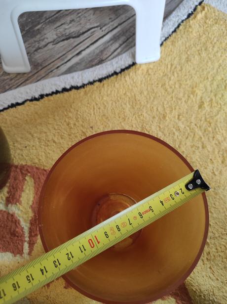 Sklenený kvetináč na orchideu,