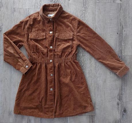 Menčestrové šaty zara, zara,152