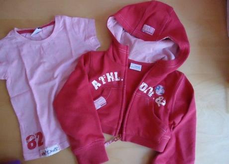 Súprava bolerková mikinka+tričko zn.next, next,104