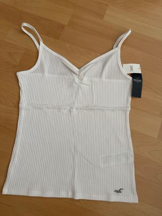 Krásny bavlneny top hollister, hollister,l