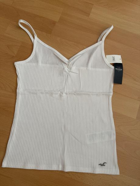 Krásny bavlneny top hollister, hollister,l