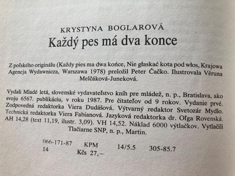 Každý pes má dva konce (1987),