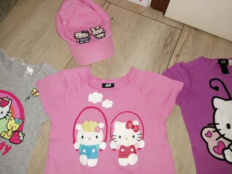 Tričká hk, šiltačka, 4 kusy, h&m,122