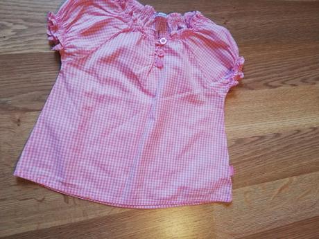 Letna károvaná blúzka, baby club,86