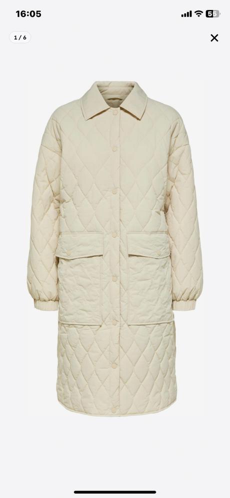 Prešívaná parka prechodná bunda nova, 34