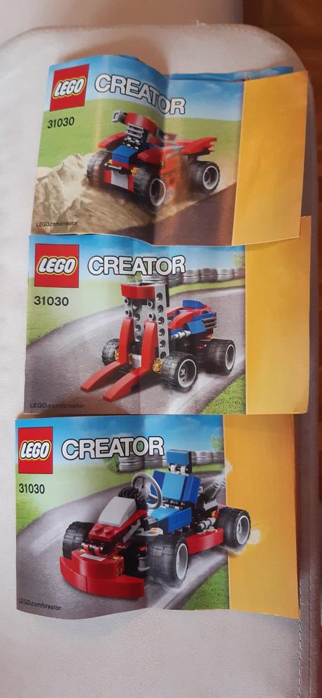 Lego  creator motokára, 