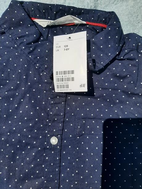 Košeľa, h&m,128